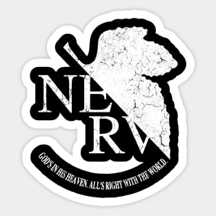 Nerv neon genesis Sticker